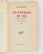 Load image into Gallery viewer, STEINBECK, John. Les Pâturages du ciel (Pastures of Heaven). Traduit de l’americain … Roman. [[bmid:2124930a]]