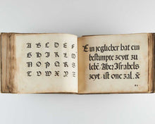 Load image into Gallery viewer, [FUGGER, Wolfgang.] [Ein nutzlich und wolgegrundt Formular manncherley schöner Schriefften. Als teutscher, lateinischer, griechischer, unnd hebraÿscher Buchstaben …]