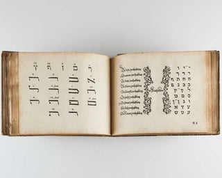 [FUGGER, Wolfgang.] [Ein nutzlich und wolgegrundt Formular manncherley schöner Schriefften. Als teutscher, lateinischer, griechischer, unnd hebraÿscher Buchstaben …]
