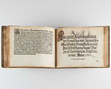 Load image into Gallery viewer, [FUGGER, Wolfgang.] [Ein nutzlich und wolgegrundt Formular manncherley schöner Schriefften. Als teutscher, lateinischer, griechischer, unnd hebraÿscher Buchstaben …]