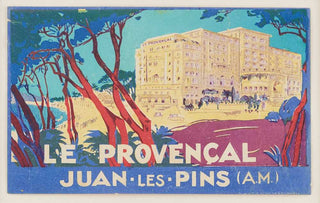ANON. Hotel Le Provencal, Juan-Les-Pins (A.M).