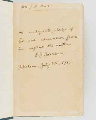 HARRISON, Ernest John. Peace or War East of Baikal? [[bmid:2125076c]]