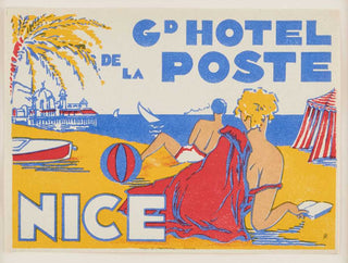 ANON. Grand Hotel de La Poste, Nice.
