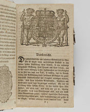 Load image into Gallery viewer, [HYMNAL; Johann Andreas CRAMER (editor).] Allgemeines Gesangbuch, auf königlichen allergnädigsten Befehl zum öffentlichen und häuslichen Gebrauche in den Gemeinen des Herzogthums Schleswig, des Herzogthums Hollstein, der Herrschaft Pinneberg, der Stadt A…