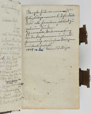 [HYMNAL; Johann Andreas CRAMER (editor).] Allgemeines Gesangbuch, auf königlichen allergnädigsten Befehl zum öffentlichen und häuslichen Gebrauche in den Gemeinen des Herzogthums Schleswig, des Herzogthums Hollstein, der Herrschaft Pinneberg, der Stadt A…