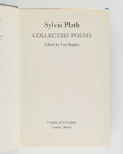 Load image into Gallery viewer, PLATH, Sylvia; Ted HUGHES ( edited with an introduction by ). Collected Poems.