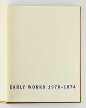 Load image into Gallery viewer, MAPPLETHORPE, Robert. Early Works 1970–1974. [[bmid:2125096b]]