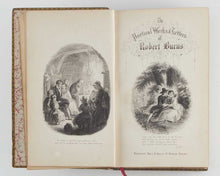 Load image into Gallery viewer, BURNS, Robert. The Poetical Works and Letters of Robert Burns, with Copious Marginal Explanations of the Scotch Words, and Life. [[bmid:2125118e]]
