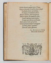 Load image into Gallery viewer, [MOREL, Jean.] [ Drop-head title: ] De Nuptiis D. Eustachii de Refuge in supremo Senatu Consiliarii Regii &amp; D. Helenae de Bellievre.