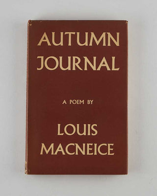 MACNEICE, Louis. Autumn Journal. [[bmid:2125158a]]