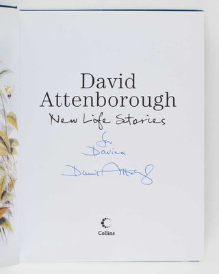 ATTENBOROUGH, David New Life Stories.