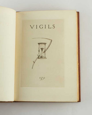 SASSOON, Siegfried; Charles SIGRIST ( engraver ). Vigils.