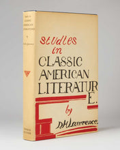 Load image into Gallery viewer, LAWRENCE, D.H. Studies in Classic American Literature.