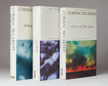 Load image into Gallery viewer, MCCARTHY, Cormac. The Border Trilogy. All the Pretty Horses; The Crossing; Cities of the Plain.