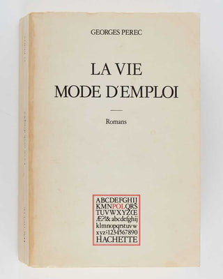 PEREC, Georges. La Vie mode d'emploi.