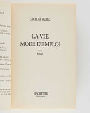 Load image into Gallery viewer, PEREC, Georges. La Vie mode d'emploi.
