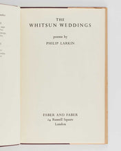 Load image into Gallery viewer, LARKIN, Philip. The Whitsun Weddings.