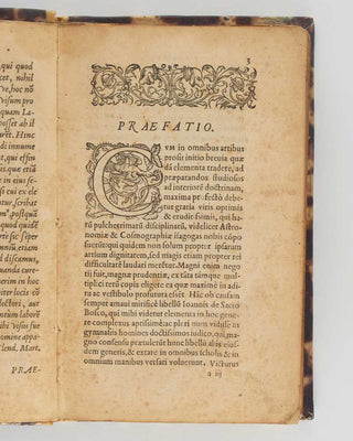 SACROBOSCO, Johannes de; Elie VINET. Sphaera Ioannis de Sacro Bosco, emendata.
