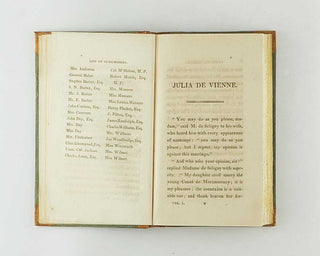 [ANONYMOUS.] Julia de Vienne. A Novel … Imitated from the French, by a Lady. [[bmid:2125818d]]