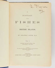 Load image into Gallery viewer, COUCH, Jonathan. A History of the Fishes of the British Islands. [[bmid:2125975b]]
