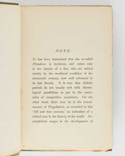 Load image into Gallery viewer, DAVIDSON, John. A Full and True Account of the Wonderful Mission of Earl Lavender, Which Lasted One Night and One Day … [[bmid:2125988d]]