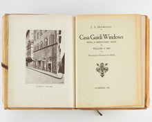 Load image into Gallery viewer, BROWNING, Elizabeth Barrett; SIM, William A. ( preface ). Casa Guidi Windows … Florentine Illustrated Edition. [[bmid:2126029a]]