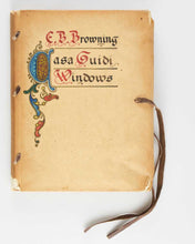 Load image into Gallery viewer, BROWNING, Elizabeth Barrett; SIM, William A. ( preface ). Casa Guidi Windows … Florentine Illustrated Edition. [[bmid:2126029c]]