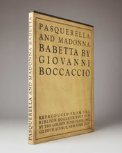 Load image into Gallery viewer, BOCCACCIO, Giovanni. Pasquerella and Madonna Babetta.