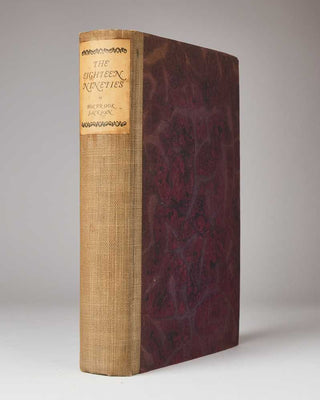 JACKSON, Holbrook. The Eighteen Nineties. A Review of Art and Ideas at the Close of the Nineteenth Century.