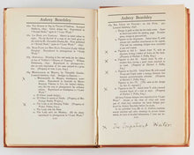 Load image into Gallery viewer, ROSS, Robert; Aymer VALLANCE. Aubrey Beardsley … with Sixteen Full-Page Illustrations and a Revised Iconography. [[bmid:2126082c]]