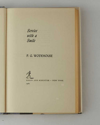 WODEHOUSE, P.G. Service with a Smile. [[bmid:2126217b]]
