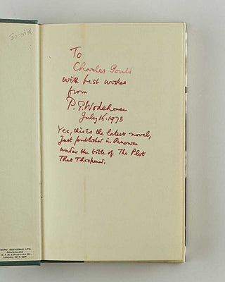 WODEHOUSE, P.G. Pearls, Girls and Monty Bodkin. [[bmid:2126221b]]
