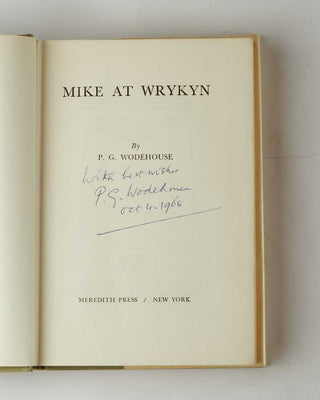 WODEHOUSE, P.G. Mike at Wrykyn. [[bmid:2126227b]]