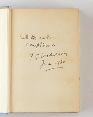 WODEHOUSE, P.G. Mr. Mulliner Speaking. [[bmid:2126233b]]
