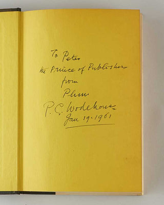 WODEHOUSE, P.G. Ice in the Bedroom. [[bmid:2126249b]]