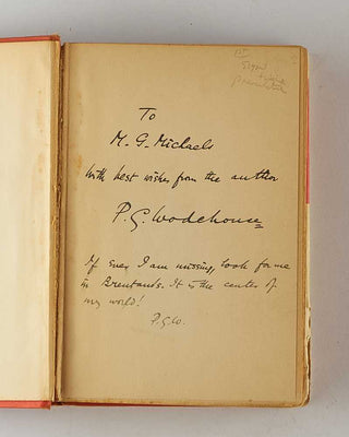 WODEHOUSE, P.G. Big Money. [[bmid:2126327b]]