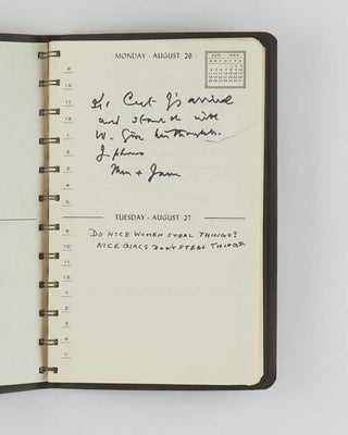 WODEHOUSE, P.G. Heavily annotated typescript and manuscript draft of The Girl in Blue . [[bmid:2126344b]]