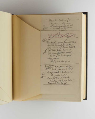 WODEHOUSE, P.G. Annotated typescript draft of Service with a Smile . [[bmid:2126345b]]