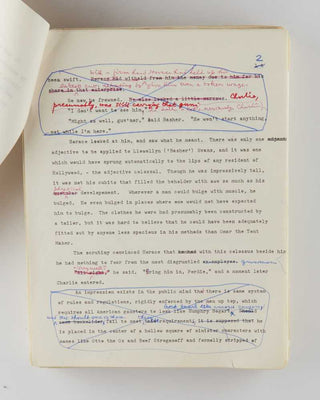 WODEHOUSE, P.G. Complete typescript draft of Do Butlers Burgle Banks ? [[bmid:2126348a]]
