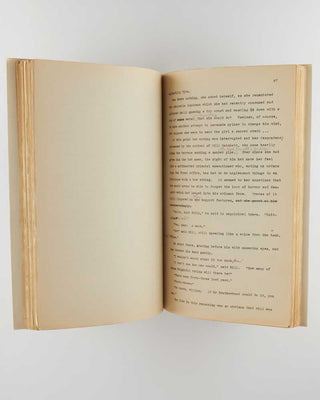 WODEHOUSE, P.G. Annotated typescript of Uncle Dynamite . [[bmid:2126350b]]