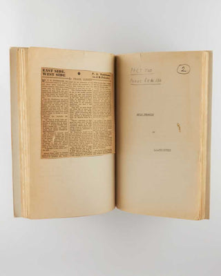 WODEHOUSE, P.G. Annotated typescript of Uncle Dynamite . [[bmid:2126350d]]