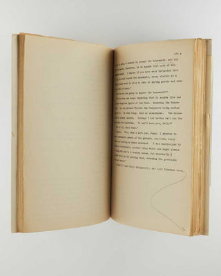 WODEHOUSE, P.G. Annotated typescript of Uncle Dynamite . [[bmid:2126350k]]