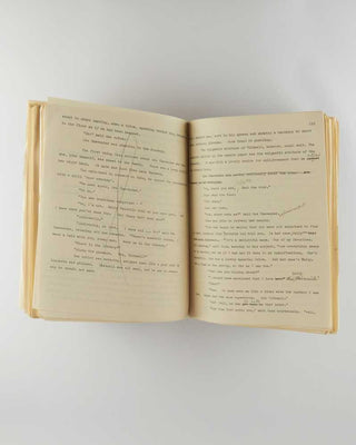 WODEHOUSE, P.G. Annotated typescript draft of Quick Service. [[bmid:2126351d]]