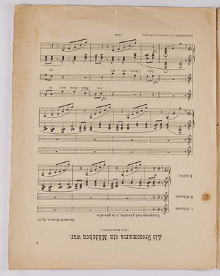 WINTZER, Elisabeth; Manfred KYBER ( lyrics ). Als Großmama ein kleines Mädchen war. Duett. [[bmid:2126380a]]