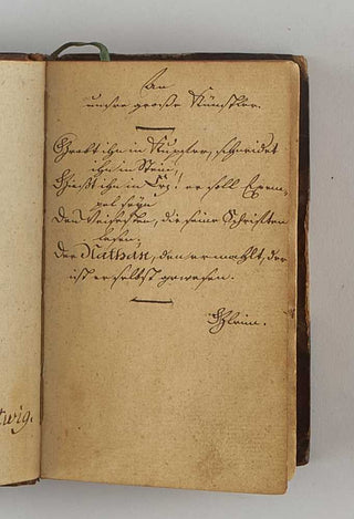 LESSING, Gotthold Ephraim. Nathan der Weise. Ein dramatisches Gedicht, in fünf Aufzügen.