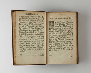 NEWTON, Isaac. Opticks: or, a Treatise of the Reflections, Refractions, Inflections and Colours of Light. The Third Edition, Corrected. [[bmid:2126433b]]