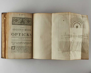 NEWTON, Isaac. Opticks: or, a Treatise of the Reflections, Refractions, Inflections and Colours of Light. The Third Edition, Corrected. [[bmid:2126433d]]