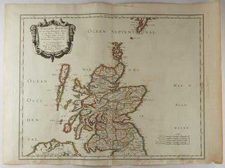 SANSON, Nicolas (1600-1667). L' Escosse Royaume en ses deux Principales Parties.