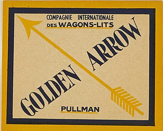 ANON. Golden Arrow Pullman, Compagnie Internationale des Wagons Lits.