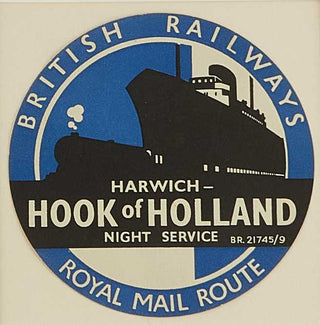 ANON. Harwich Hook of Holland, Night Service.